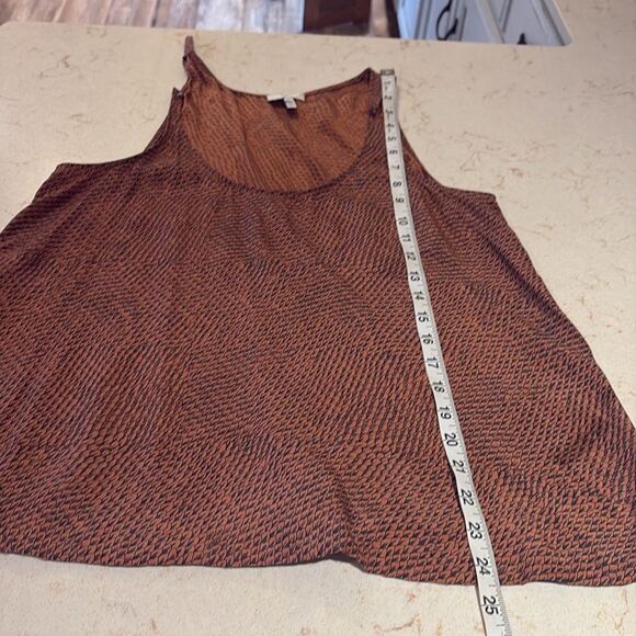 Joie 100% silk tank blouse SZ Xsmall with buttons - Picture 9 of 9